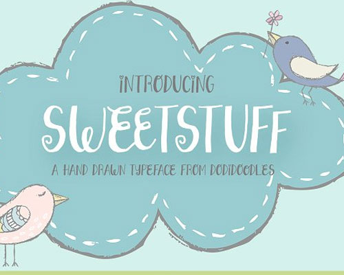 Sweetstuff英文字体下载