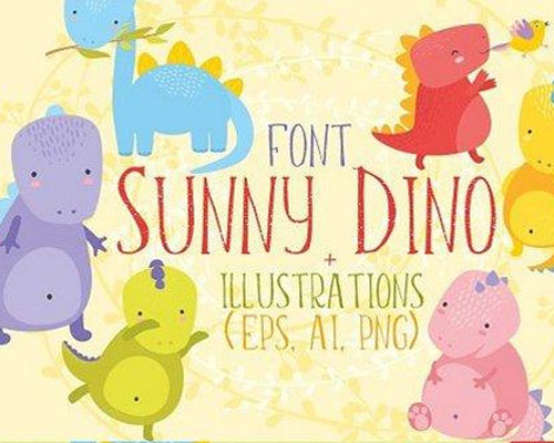 Sunnydino英文字体下载