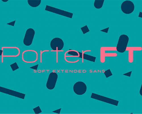 Porter创意英文字体下载