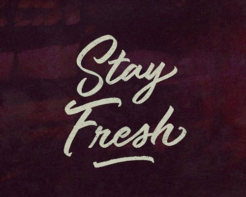 Stay Fresh英文字体安装下载