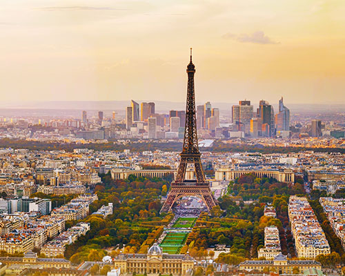 著名法国城市马赛尼斯巴黎圣米歇尔斯特拉斯堡城市景观图片下载
