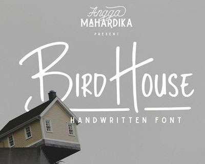 Bird House英文字体下载