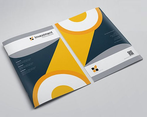 大气创意商务产品销售计划书InDesign画册模板下载