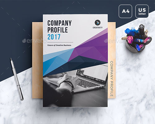 创意商业年度报告公司简介画册书籍模板下载