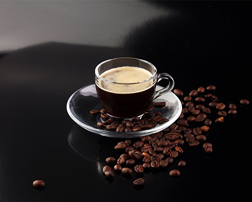 咖啡杯饮品咖啡豆场景图片下载