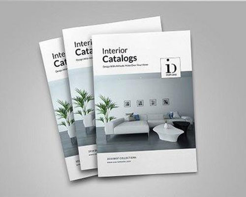 PSD创意装修设计家具目录杂志画册下载