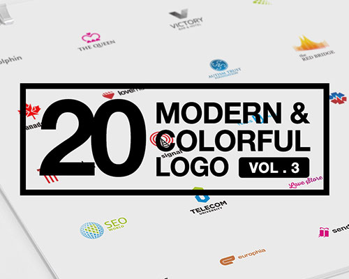 创意现代多彩企业LOGO标志设计
