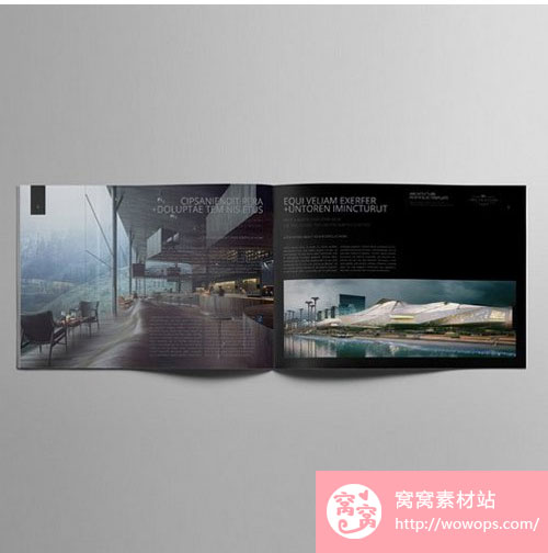 简约商业城市景观摄影书籍画册设计4