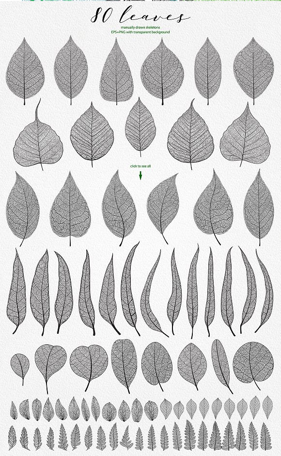 干叶叶子纹理枝叶无缝背景图案素材2