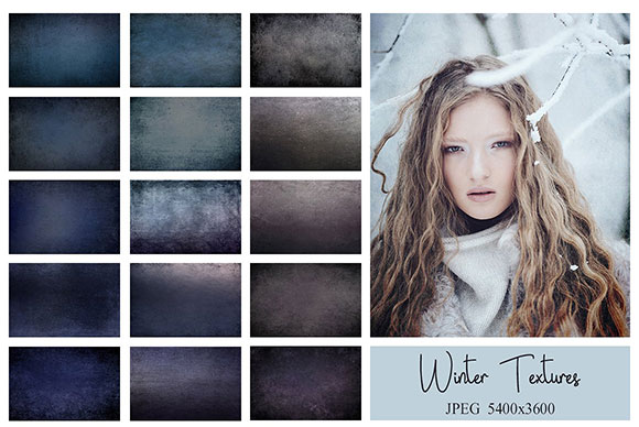 时尚摄影照片增效叠加季冬艺术效果合集素材20