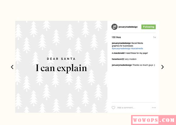 圣诞新年Instagram脸谱网博客横幅旗帜素材7