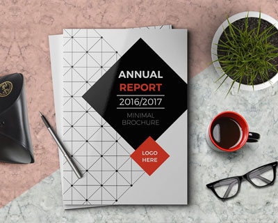 创意商业机构年度报告项目方案画册设计