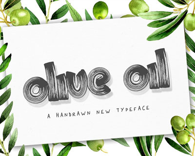 Olive Oil时尚英文字体下载