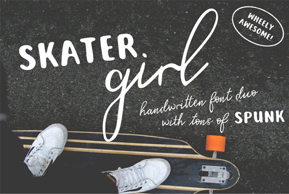 Skater Girl英文字体下载1