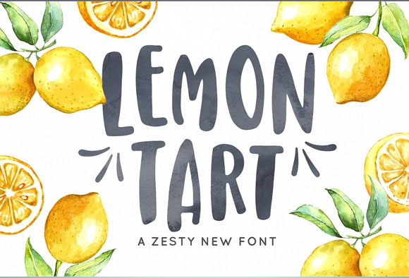 lemon_tart时尚英文字体下载2