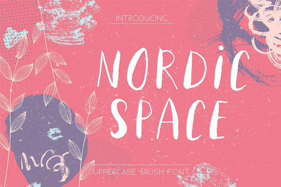 Nordic Space手写英文字体下载1