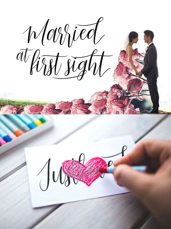 Just Married英文字体下载4