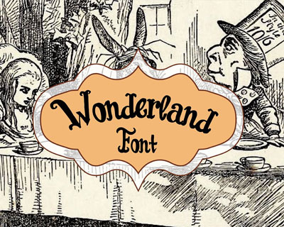 Wonderland英文字体下载