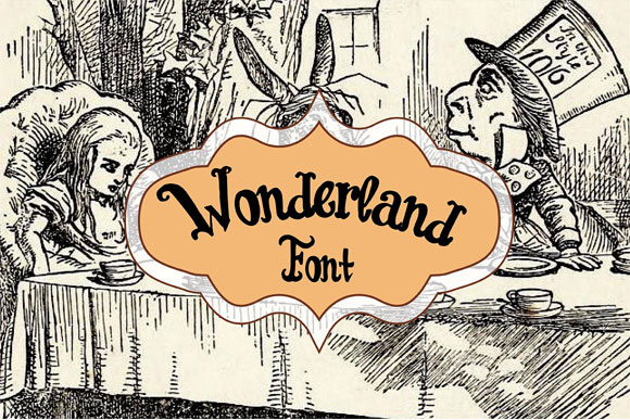 Wonderland英文字体下载1