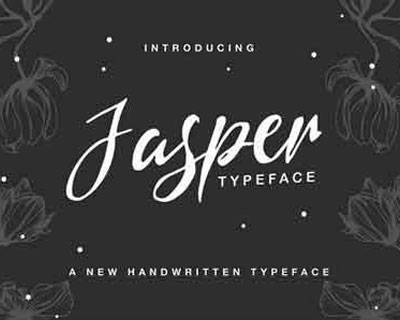 Jasper手写英文字体下载