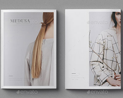 简约时尚通用杂志画册设计模板