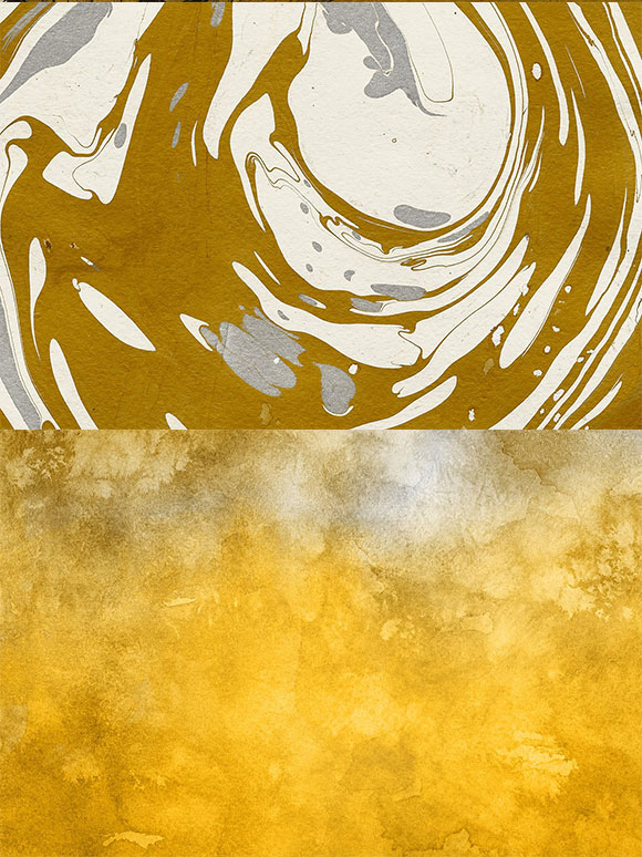 黄金水彩大理石背景纹理图案素材下载4