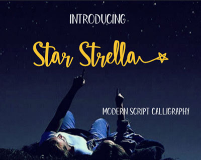 Star Strella英文字体下载