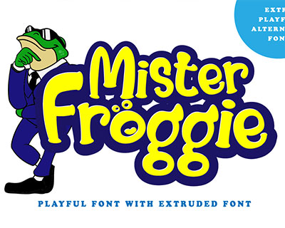 Mister Frogie英文字体下载