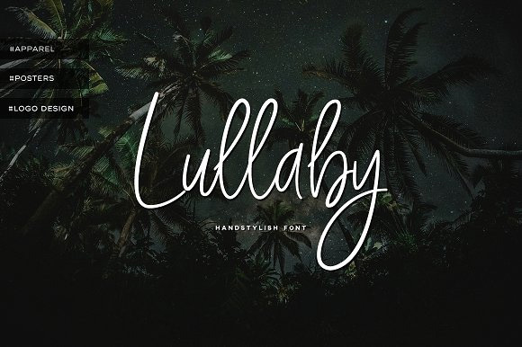 Lullaby英文字体下载1