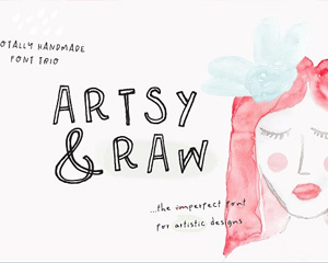 Artsy&Raw1英文字体下载