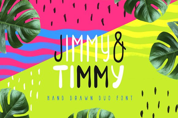 Jimmy & Timmy英文字体下载1