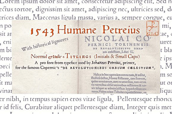 1546 Humane Petreius复古英文字体下载1