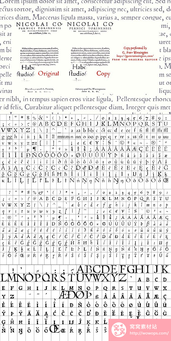 1546 Humane Petreius复古英文字体下载2