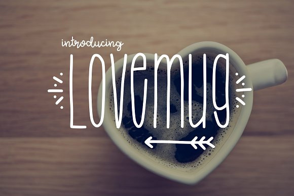 Lovemug英文字体下载1