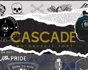 Cascade Motorcycle英文字体下载