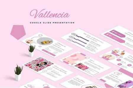 粉色时尚化妆品品牌宣传简介PPT模板1