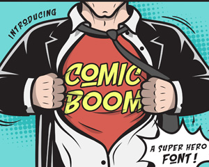  Comic Boom卡通英文字体下载