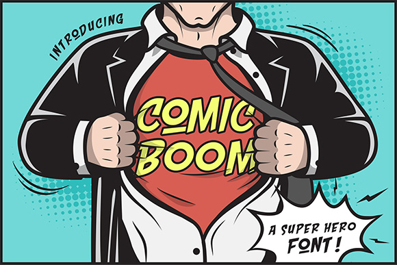 Comic Boom卡通英文字体下载1