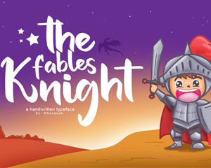 The Fables Knight英文字体