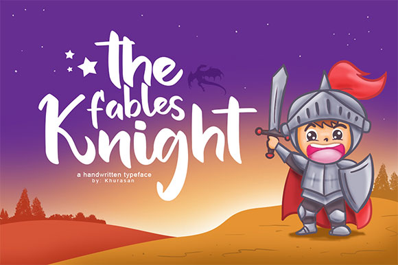 The Fables Knight英文字体1