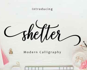 Shelter英文字体下载 