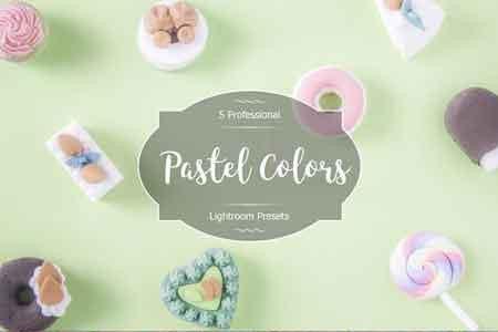 食物糖果美食Lightroom预设Pastel Colors Lr Presets1