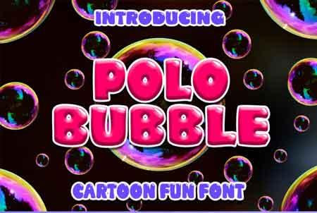 Polo Bubble Cartoon英文字体下载1