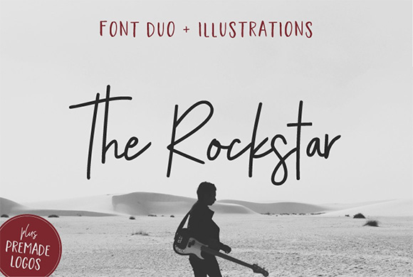 The Rockstar英文字体1