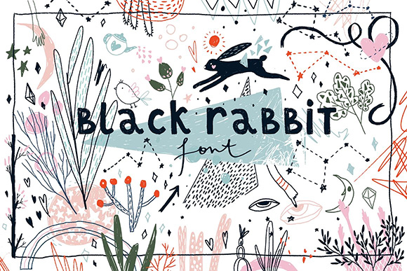 Black Rabbit英文字体下载1