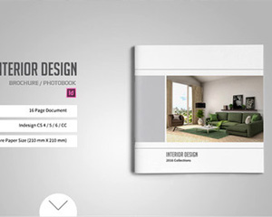 现代家居室内设计内页版式indesign宣传画册id模板平面设计素材